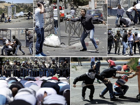 Polisi Israel Tebar Teror setelah Shalat Jumat di Yerusalem